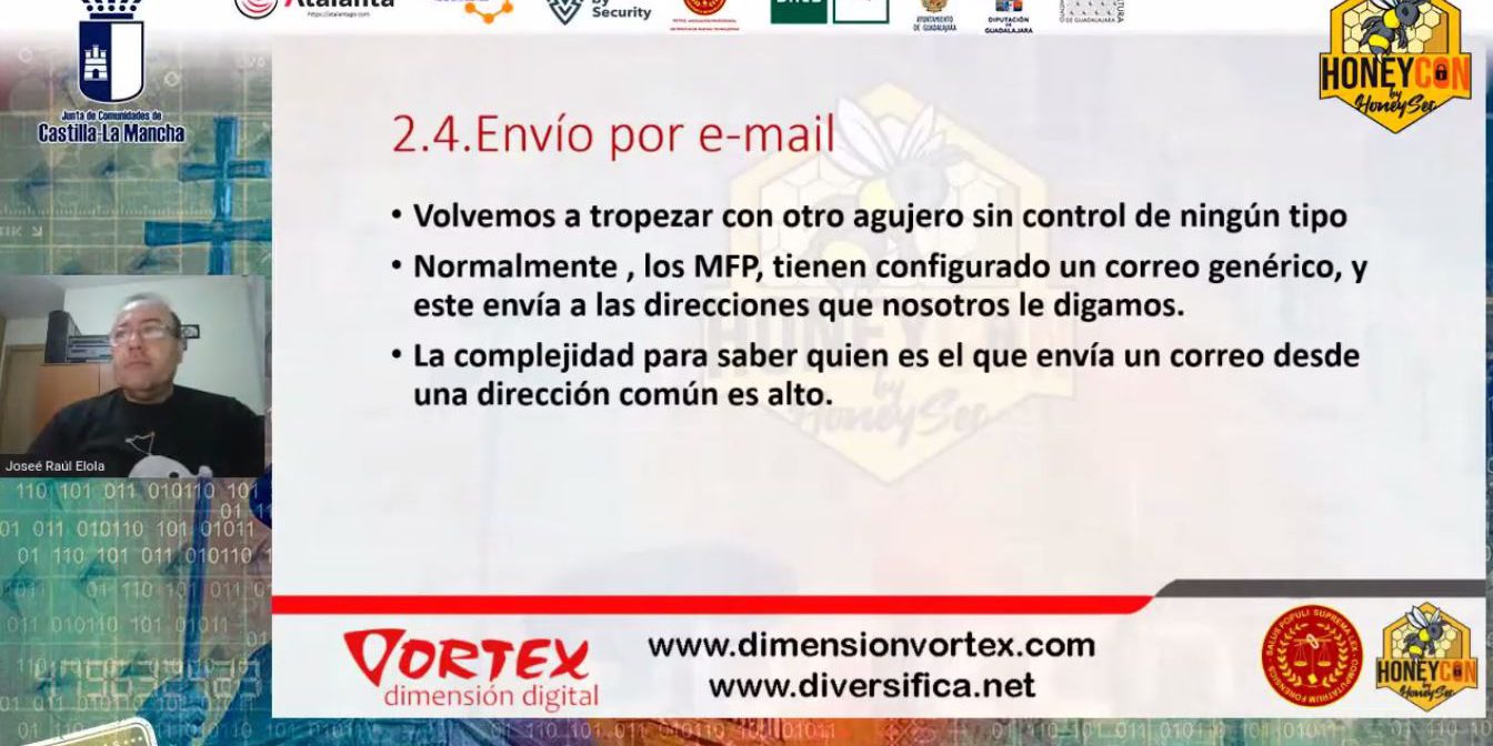 Noticia HoneyCON Raúl Elola
