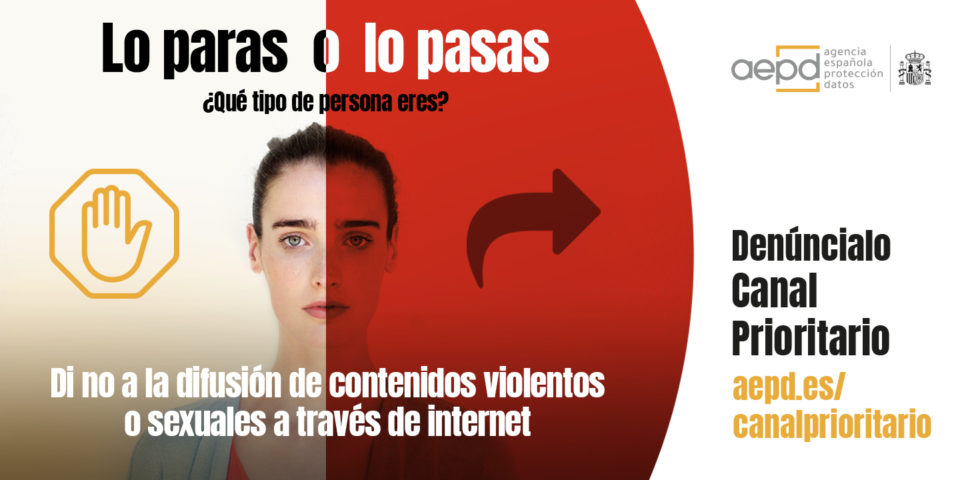 Imagen campaña lo paras o lo pasas