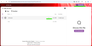 Acceso remoto seguimiento descarga Vortex